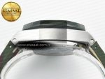 Royal Oak Offshore 44mm SS TKF 1:1 Best Edition Green Dial on Green Camou Rubber Strap A3126 - Görsel 15