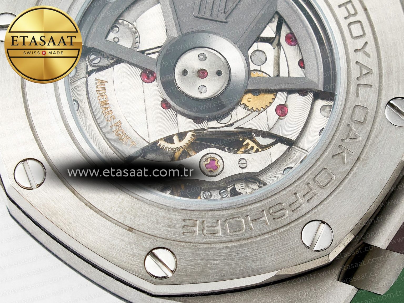 Royal Oak Offshore 44mm SS TKF 1:1 Best Edition Green Dial on Green Camou Rubber Strap A3126 - Görsel 21
