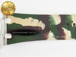 Royal Oak Offshore 44mm SS TKF 1:1 Best Edition Green Dial on Green Camou Rubber Strap A3126 - Görsel 26