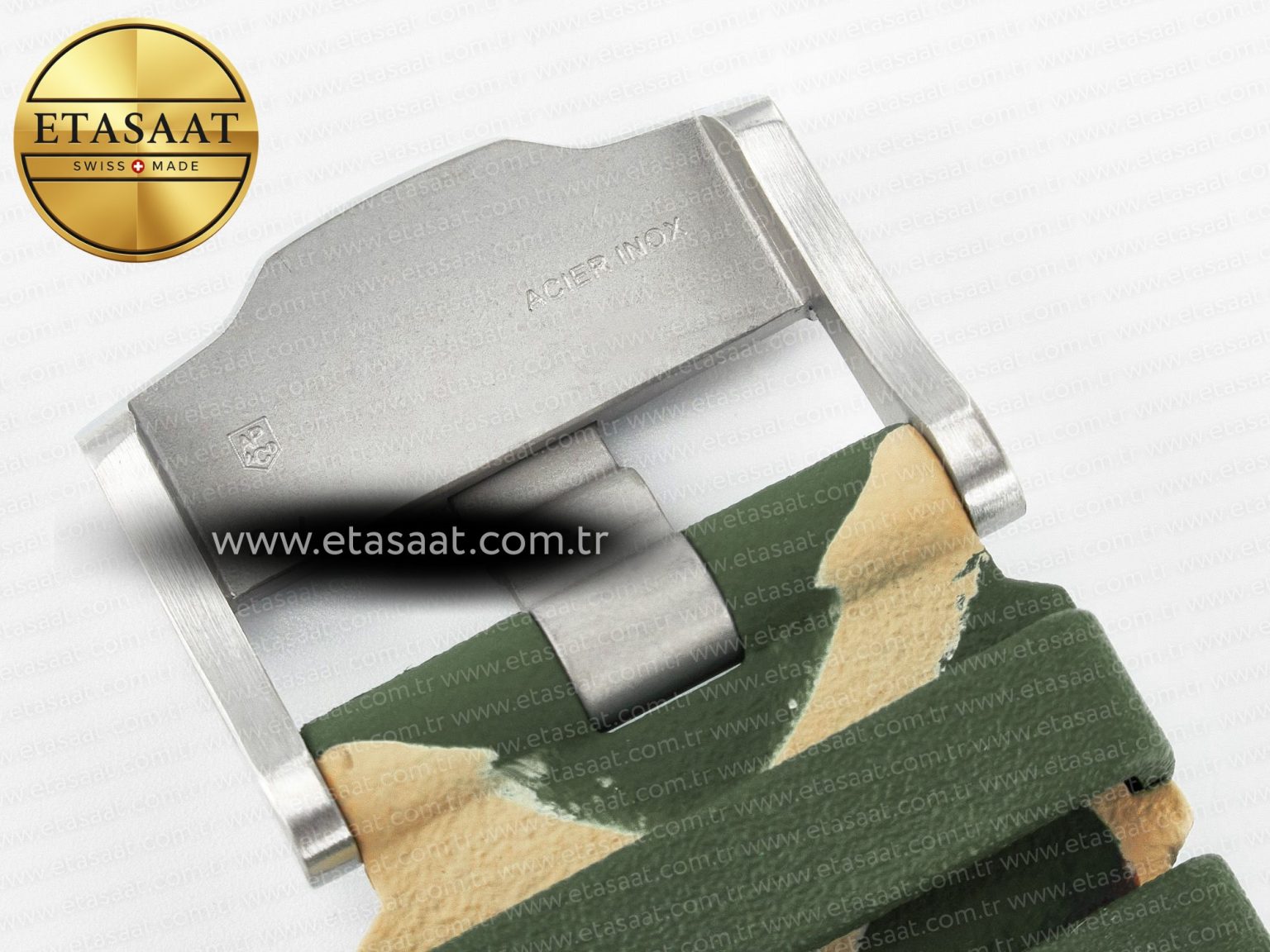 Royal Oak Offshore 44mm SS TKF 1:1 Best Edition Green Dial on Green Camou Rubber Strap A3126 - Görsel 28