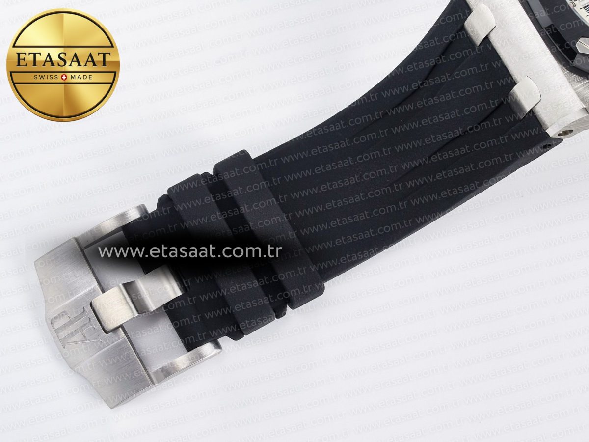 Royal Oak Offshore 44mm SS TKF 1:1 Best Edition White Dial on Black Rubber Strap A3126 - Görsel 26