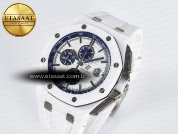 Audemars Piguet Royal Oak Offshore 44mm White Ceramic TKF