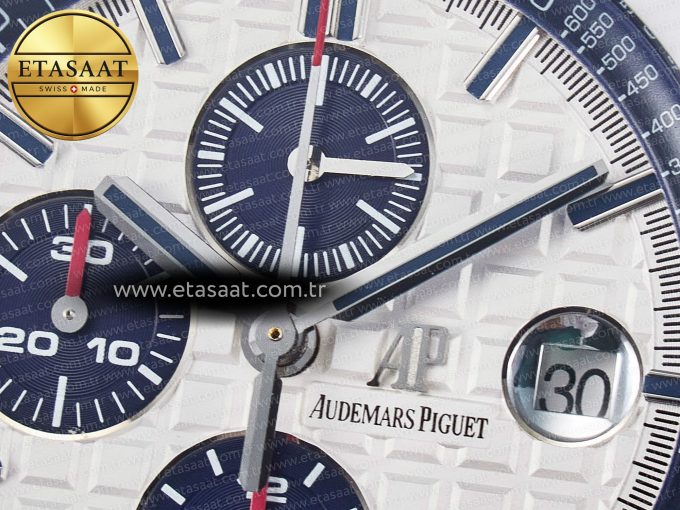 Audemars Piguet Royal Oak Offshore 44mm White Ceramic TKF - Görsel 12