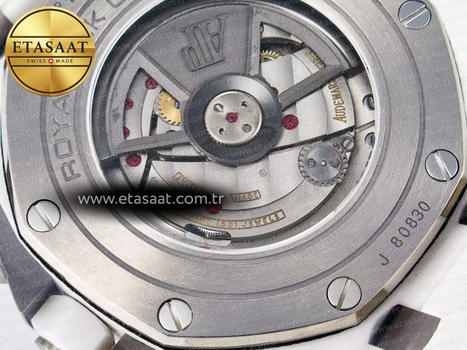 Audemars Piguet Royal Oak Offshore 44mm White Ceramic TKF - Görsel 20