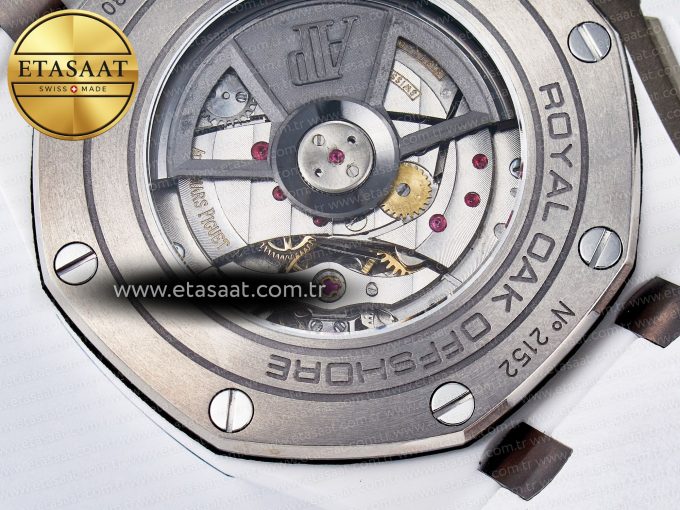Audemars Piguet Royal Oak Offshore 44mm White Ceramic TKF - Görsel 23