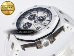 Audemars Piguet Royal Oak Offshore 44mm White Ceramic TKF - Görsel 6