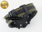 Royal Oak Offshore Bumble Bee Forged Carbon 1:1 JF Best Edition on Leather Strap A7750 w/ Cyclops & DW Mod - Görsel 16