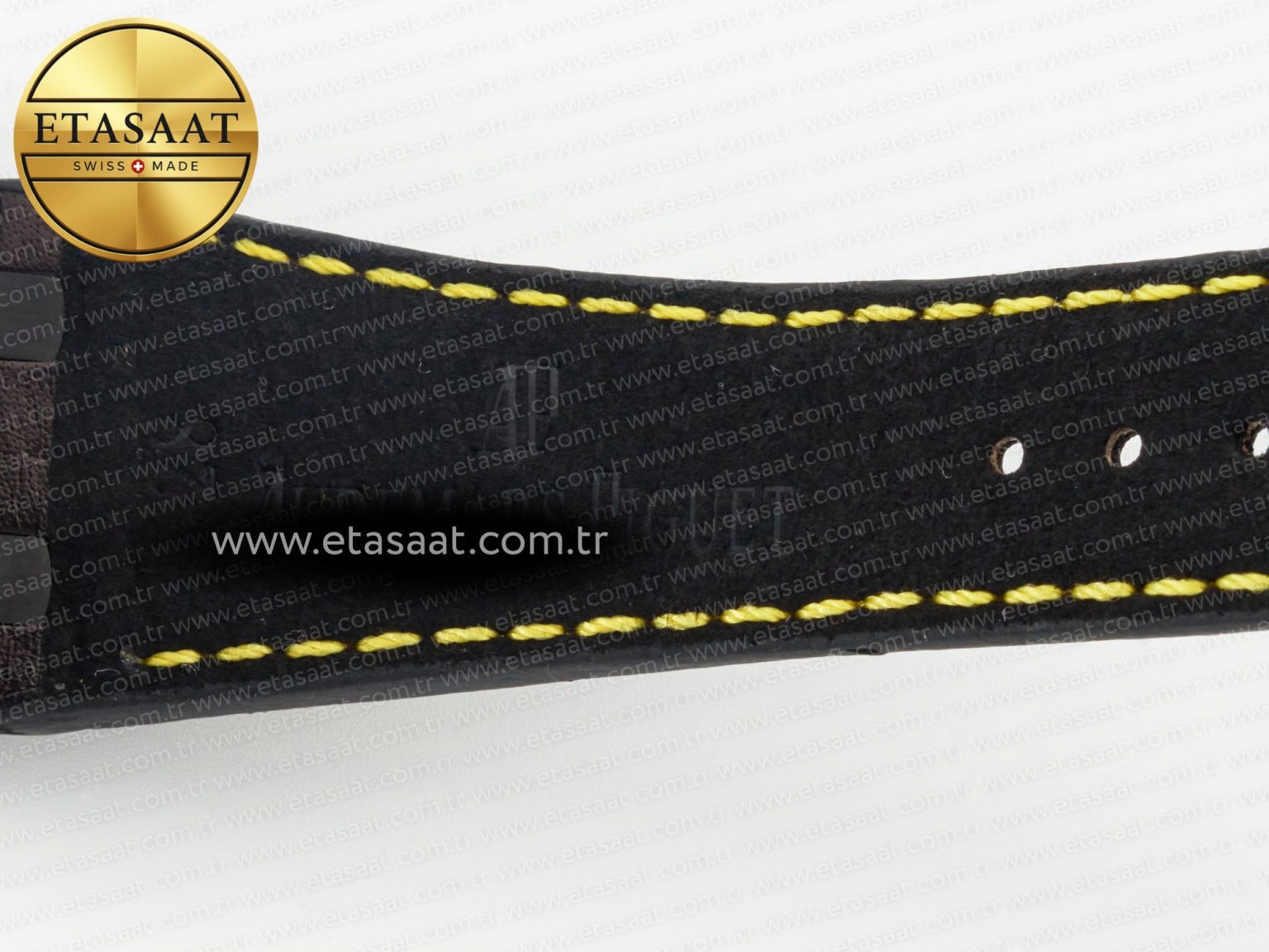 Royal Oak Offshore Bumble Bee Forged Carbon 1:1 JF Best Edition on Leather Strap A7750 w/ Cyclops & DW Mod - Görsel 20