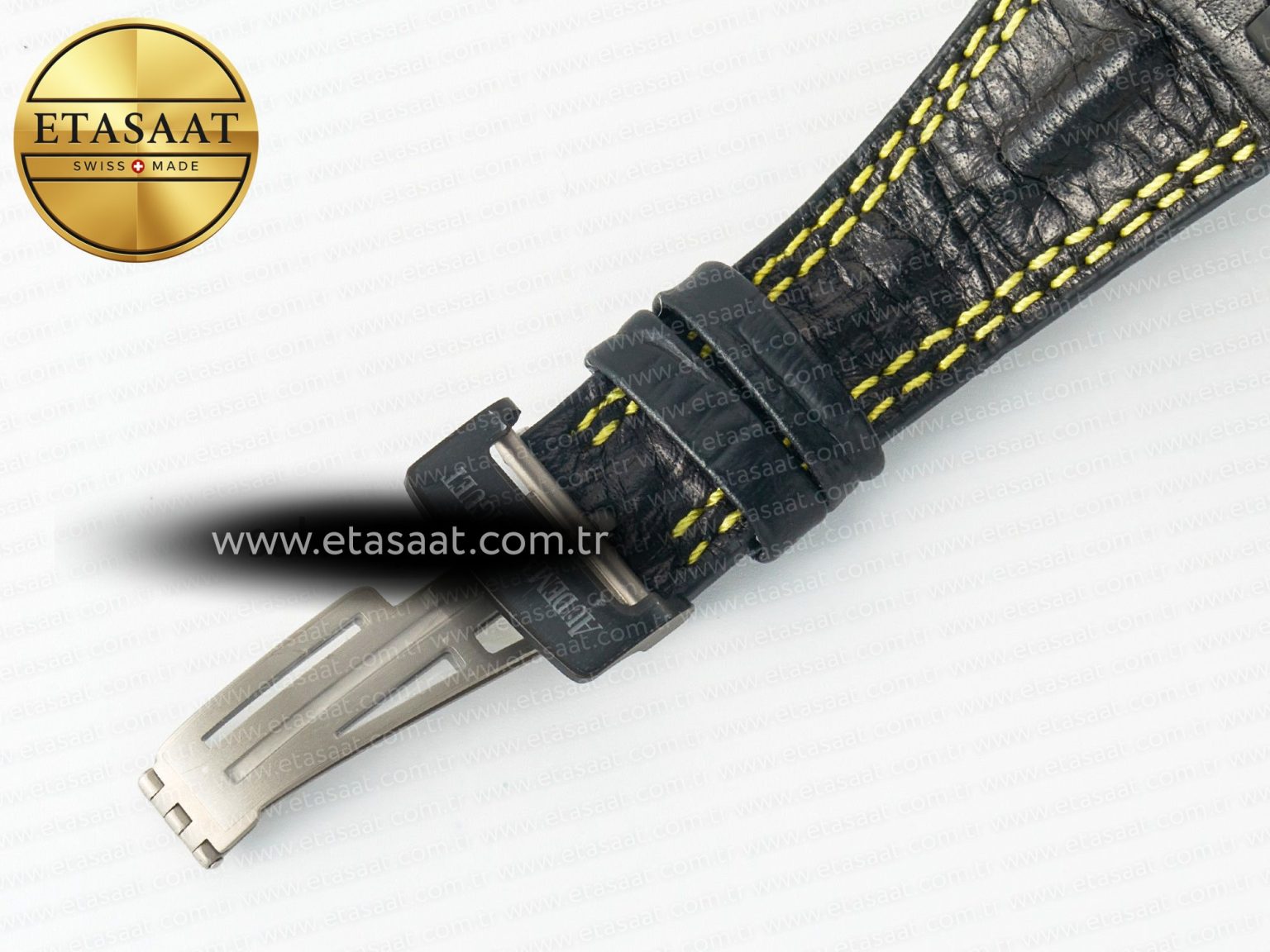 Royal Oak Offshore Bumble Bee Forged Carbon 1:1 JF Best Edition on Leather Strap A7750 w/ Cyclops & DW Mod - Görsel 21