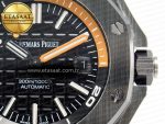 Royal Oak Offshore Diver 15707 Black Ceramic ZF 1:1 Best Edition SA3120 Super Clone - Görsel 12