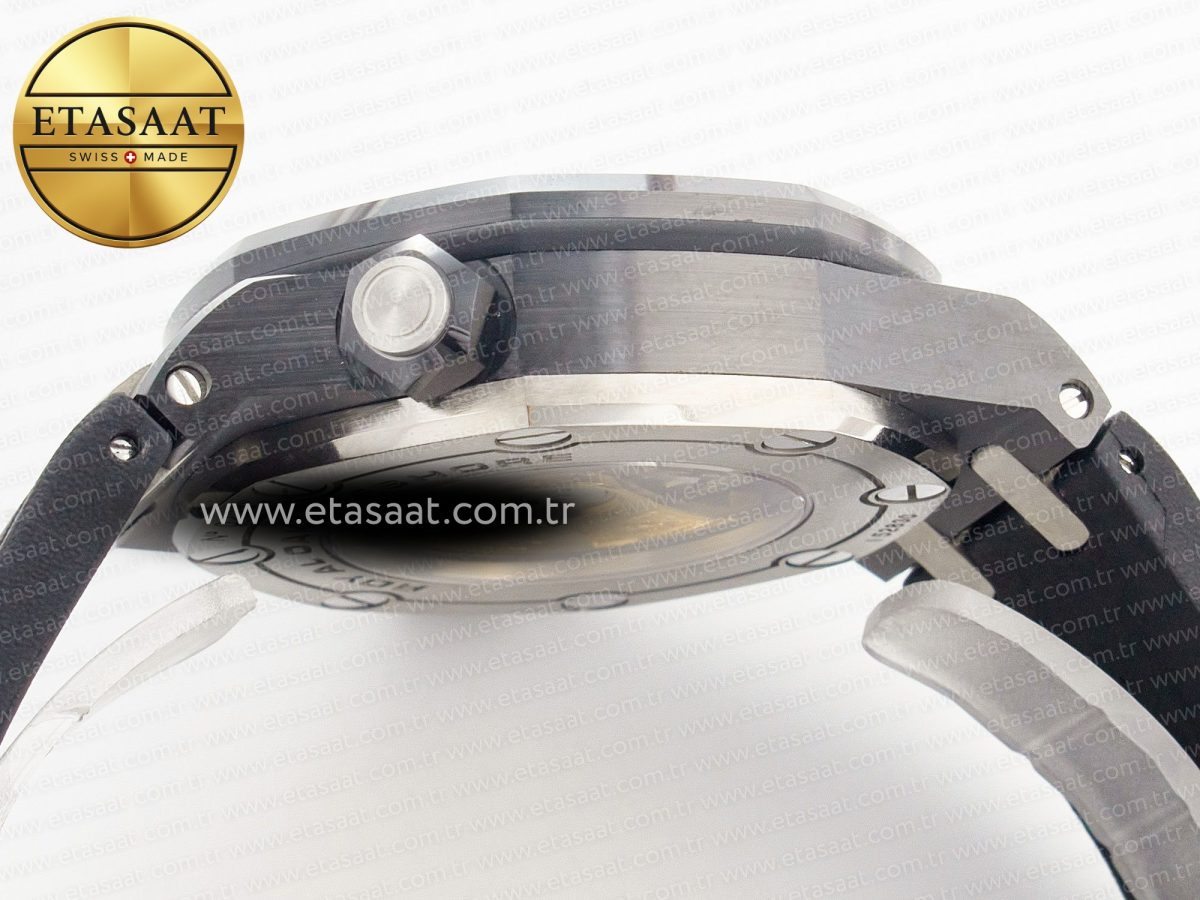 Royal Oak Offshore Diver 15707 Black Ceramic ZF 1:1 Best Edition SA3120 Super Clone - Görsel 15