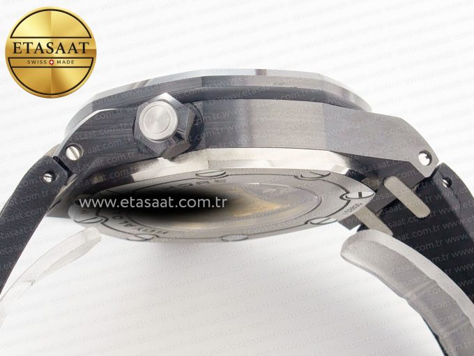 Royal Oak Offshore Diver 15707 Black Ceramic ZF 1:1 Best Edition SA3120 Super Clone - Görsel 15