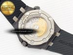 Royal Oak Offshore Diver 15707 Black Ceramic ZF 1:1 Best Edition SA3120 Super Clone - Görsel 17