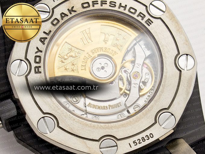 Royal Oak Offshore Diver 15707 Black Ceramic ZF 1:1 Best Edition SA3120 Super Clone - Görsel 20