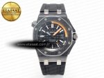 Royal Oak Offshore Diver 15707 Black Ceramic ZF 1:1 Best Edition SA3120 Super Clone - Görsel 3