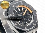 Royal Oak Offshore Diver 15707 Black Ceramic ZF 1:1 Best Edition SA3120 Super Clone - Görsel 5