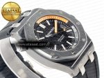 Royal Oak Offshore Diver 15707 Black Ceramic ZF 1:1 Best Edition SA3120 Super Clone - Görsel 7