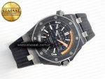 Royal Oak Offshore Diver 15707 Black Ceramic ZF 1:1 Best Edition SA3120 Super Clone - Görsel 8