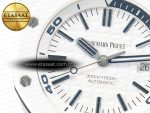 Royal Oak Offshore Diver 15707 White Ceramic ZF 1:1 Best Edition SA3120 Super Clone - Görsel 10