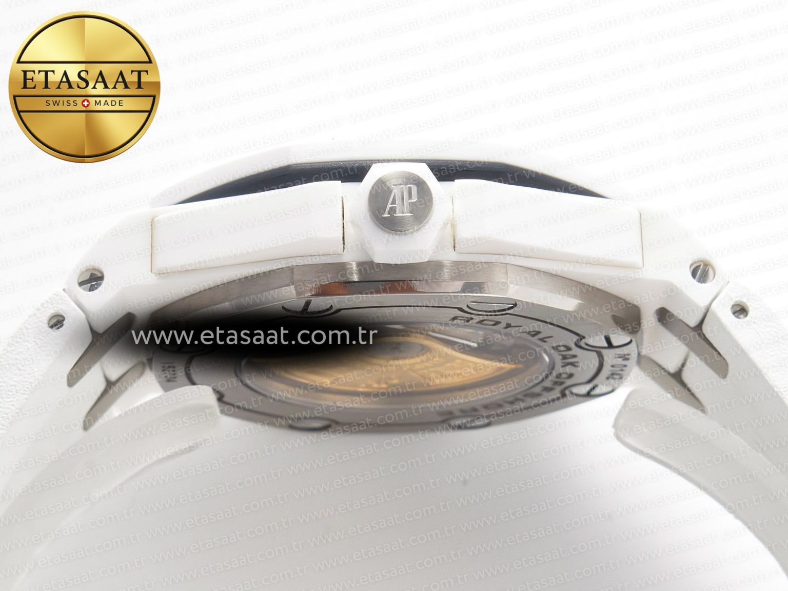 Royal Oak Offshore Diver 15707 White Ceramic ZF 1:1 Best Edition SA3120 Super Clone - Görsel 15