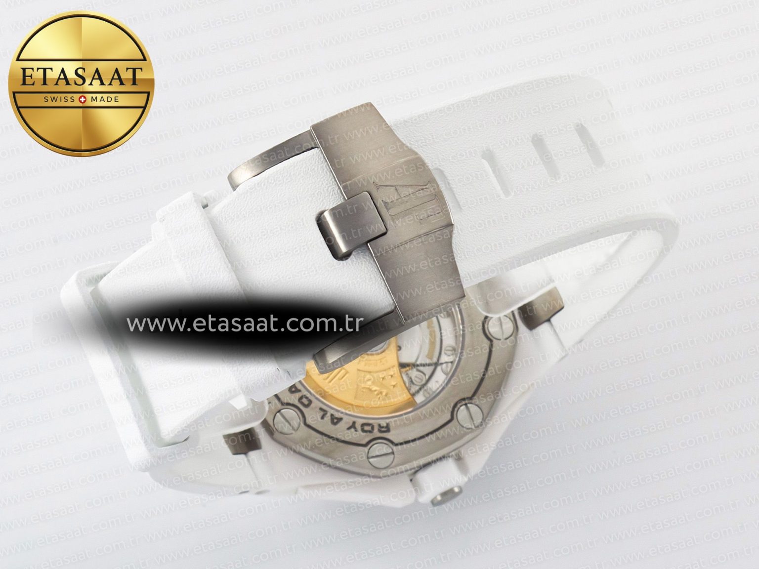 Royal Oak Offshore Diver 15707 White Ceramic ZF 1:1 Best Edition SA3120 Super Clone - Görsel 16