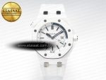 Royal Oak Offshore Diver 15707 White Ceramic ZF 1:1 Best Edition SA3120 Super Clone - Görsel 3