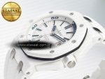 Royal Oak Offshore Diver 15707 White Ceramic ZF 1:1 Best Edition SA3120 Super Clone - Görsel 6