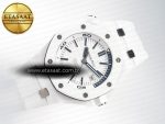 Royal Oak Offshore Diver 15707 White Ceramic ZF 1:1 Best Edition SA3120 Super Clone - Görsel 8