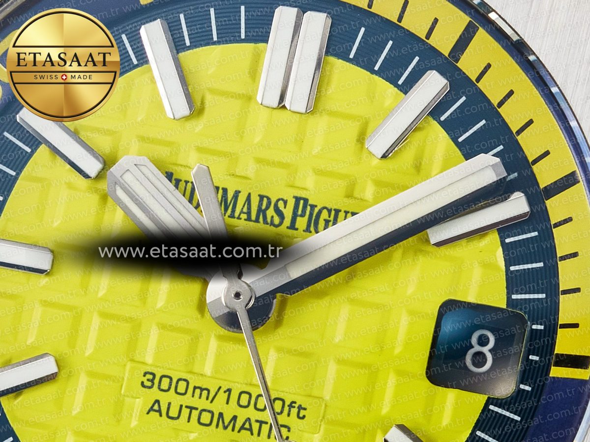 Royal Oak Offshore Diver Forged Carbon IPF Best Edition on Rubber Strap MIYOTA 9019 - Görsel 10