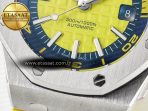 Royal Oak Offshore Diver Forged Carbon IPF Best Edition on Rubber Strap MIYOTA 9019 - Görsel 12