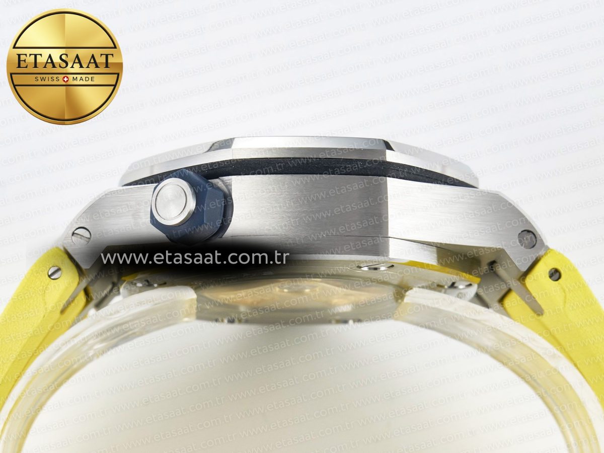 Royal Oak Offshore Diver Forged Carbon IPF Best Edition on Rubber Strap MIYOTA 9019 - Görsel 15