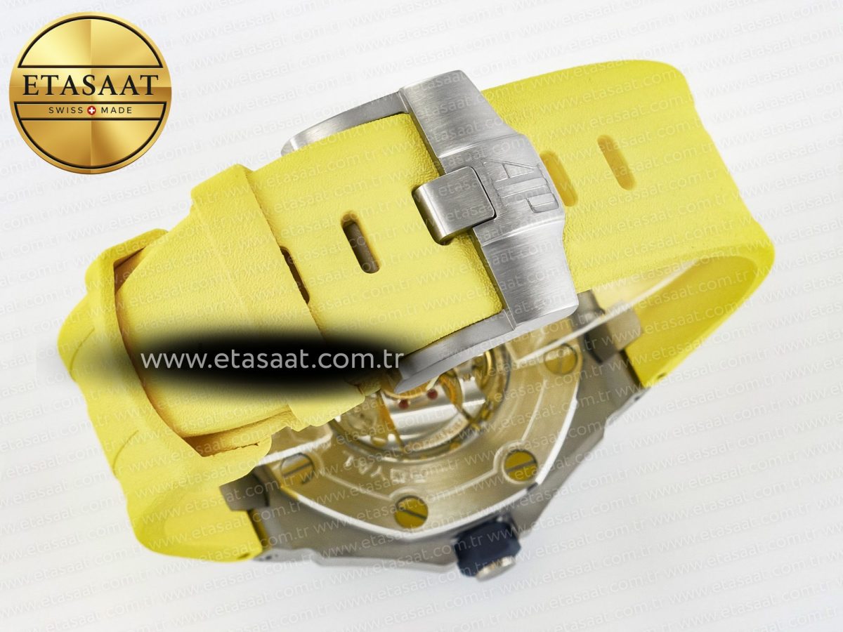 Royal Oak Offshore Diver Forged Carbon IPF Best Edition on Rubber Strap MIYOTA 9019 - Görsel 16