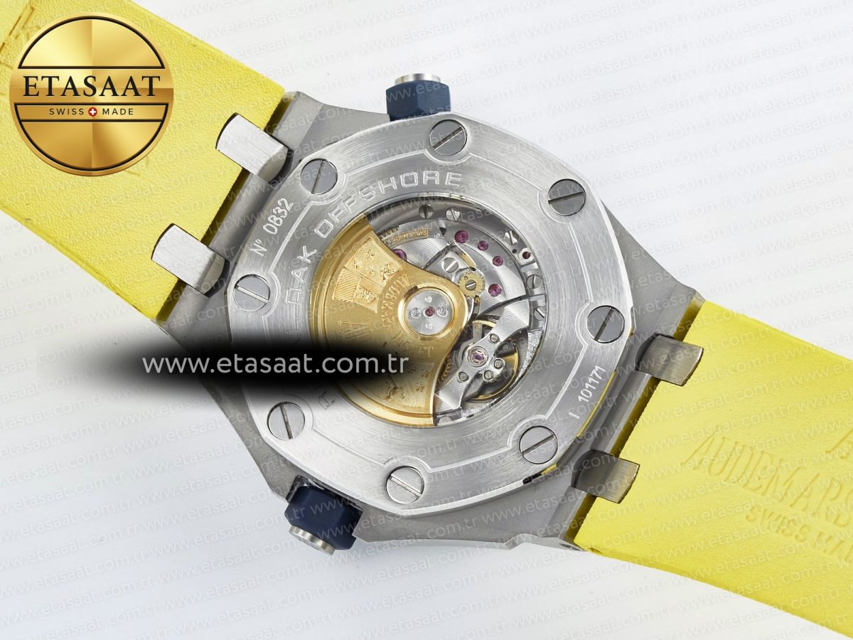 Royal Oak Offshore Diver Forged Carbon IPF Best Edition on Rubber Strap MIYOTA 9019 - Görsel 17