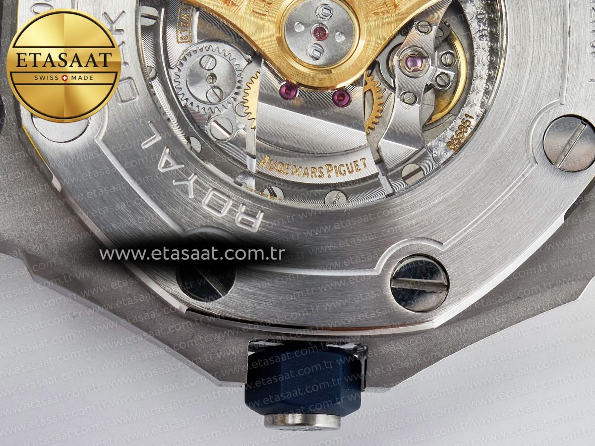 Royal Oak Offshore Diver Forged Carbon IPF Best Edition on Rubber Strap MIYOTA 9019 - Görsel 20