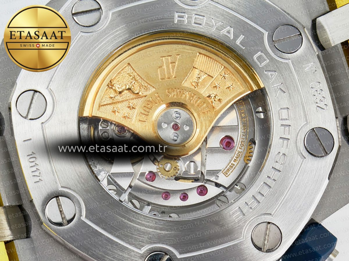 Royal Oak Offshore Diver Forged Carbon IPF Best Edition on Rubber Strap MIYOTA 9019 - Görsel 21