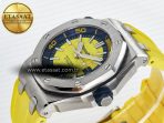 Royal Oak Offshore Diver Forged Carbon IPF Best Edition on Rubber Strap MIYOTA 9019 - Görsel 6