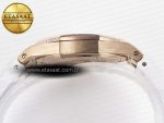 Royal Oak Offshore Ladies 33mm RG DRF Best Edition White Dial Diamonds Bezel on White Rubber Strap ETA Quartz - Görsel 13