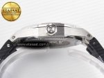 Royal Oak Offshore Ladies 33mm SS DRF Best Edition Black Dial Diamonds Bezel on Black Rubber Strap ETA Quartz - Görsel 14