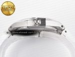 Royal Oak Offshore Ladies 33mm SS DRF Best Edition White Dial Diamonds Bezel on White Rubber Strap ETA Quartz - Görsel 14