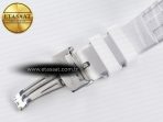 Royal Oak Offshore Ladies 33mm SS DRF Best Edition White Dial Diamonds Bezel on White Rubber Strap ETA Quartz - Görsel 18