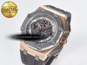 Royal Oak Offshore Schumacher RG TKF Best Edition Gray/Black Dial on Gray Rubber Strap A3126