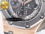 Royal Oak Offshore Schumacher RG TKF Best Edition Gray/Black Dial on Gray Rubber Strap A3126 - Görsel 14