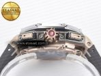 Royal Oak Offshore Schumacher RG TKF Best Edition Gray/Black Dial on Gray Rubber Strap A3126 - Görsel 17
