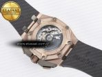 Royal Oak Offshore Schumacher RG TKF Best Edition Gray/Black Dial on Gray Rubber Strap A3126 - Görsel 19