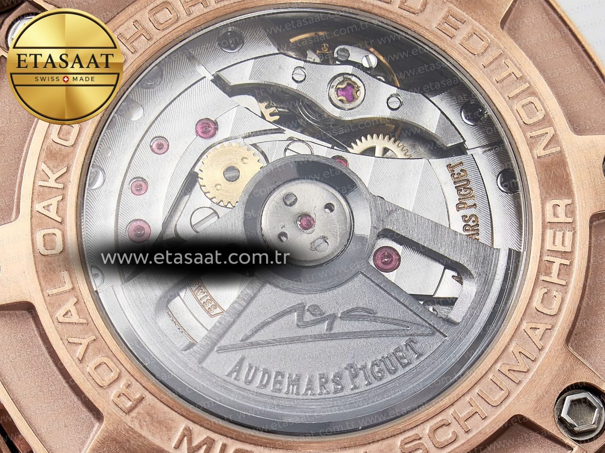 Royal Oak Offshore Schumacher RG TKF Best Edition Gray/Black Dial on Gray Rubber Strap A3126 - Görsel 20