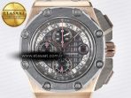 Royal Oak Offshore Schumacher RG TKF Best Edition Gray/Black Dial on Gray Rubber Strap A3126 - Görsel 4