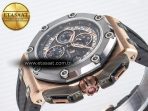 Royal Oak Offshore Schumacher RG TKF Best Edition Gray/Black Dial on Gray Rubber Strap A3126 - Görsel 6