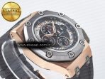 Royal Oak Offshore Schumacher RG TKF Best Edition Gray/Black Dial on Gray Rubber Strap A3126 - Görsel 7