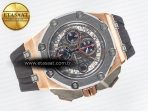 Royal Oak Offshore Schumacher RG TKF Best Edition Gray/Black Dial on Gray Rubber Strap A3126 - Görsel 8