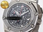Royal Oak Offshore Schumacher SS TKF Best Edition Gray/Black Dial on Gray Rubber Strap A3126 - Görsel 10
